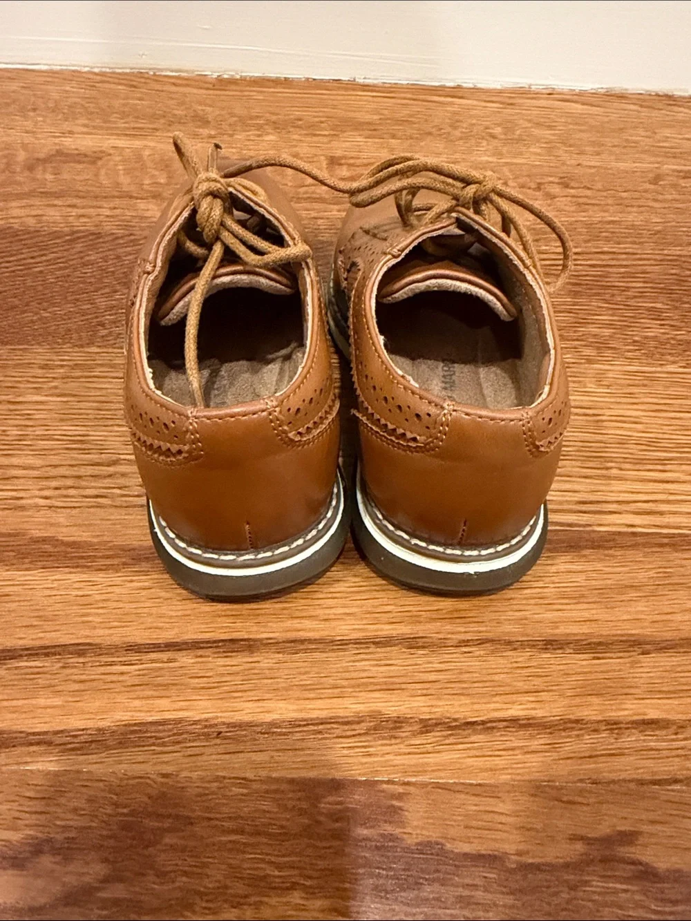 Bruno Marc Boys Casual Lace-Up Shoes in Tan